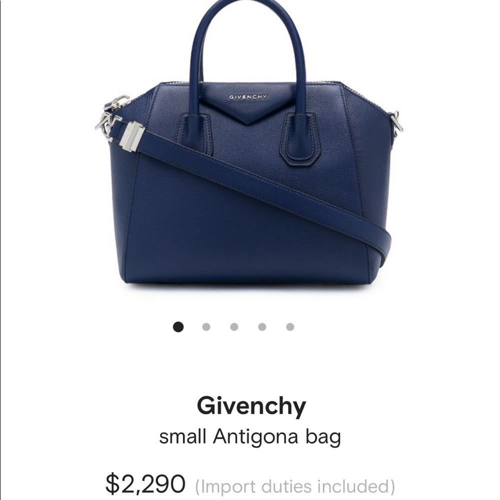 Blue Givenchy Women Purse Bag